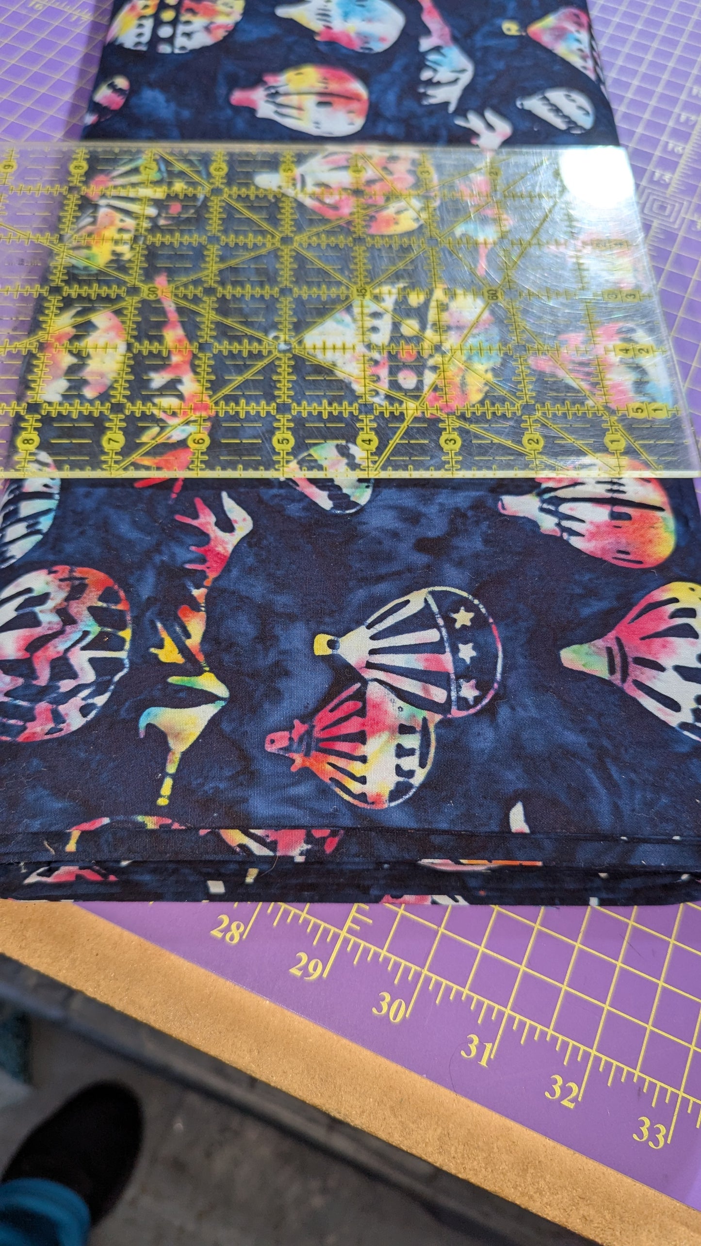 Banyan Batiks Taking Flight Midnight / Meter