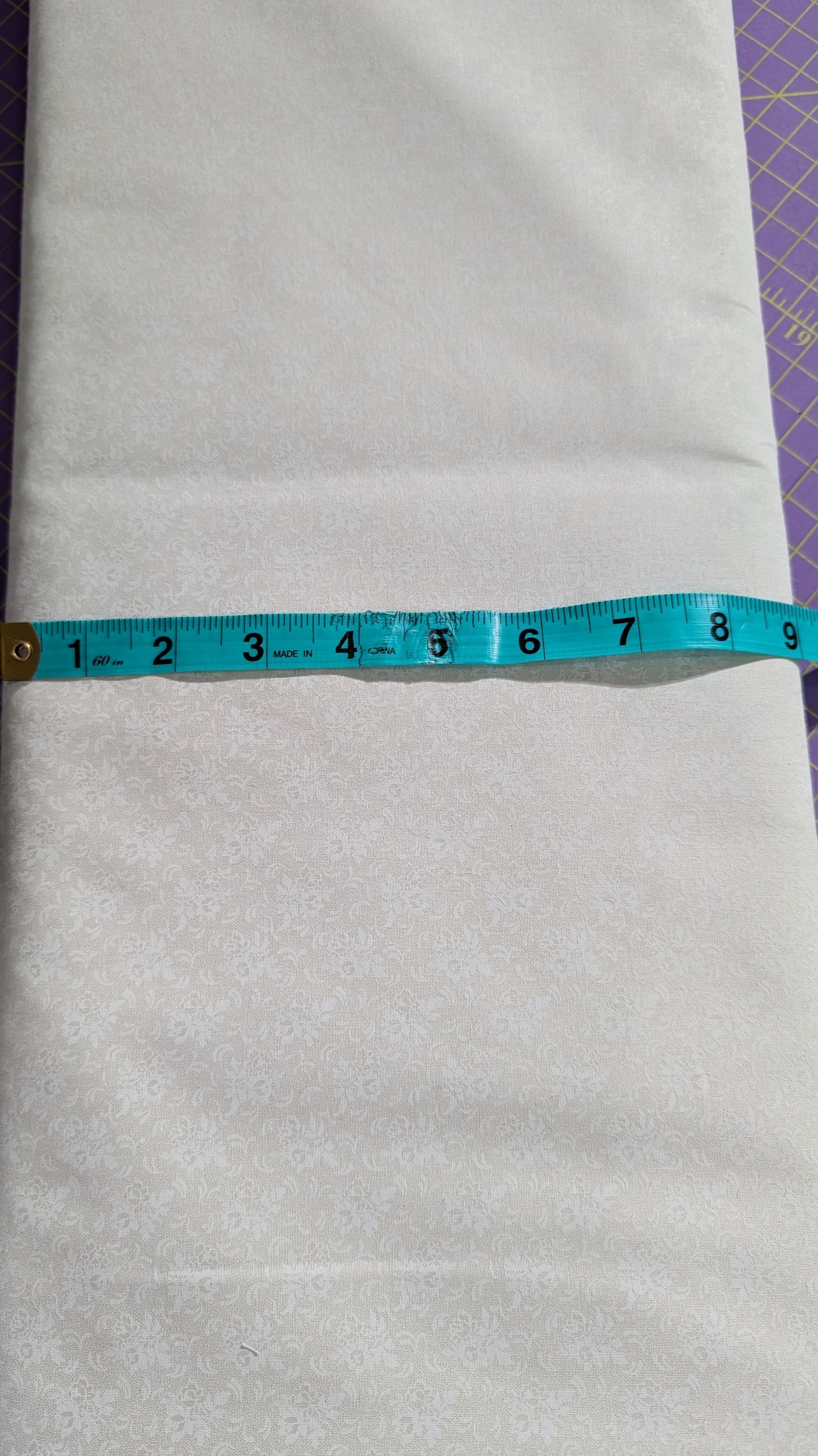Quilter's Tonals White on Natural / Meter