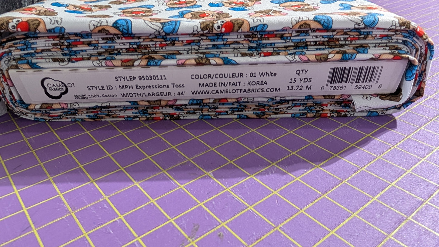 Camelot Fabric Mr. Potato Head Expressions / Meter