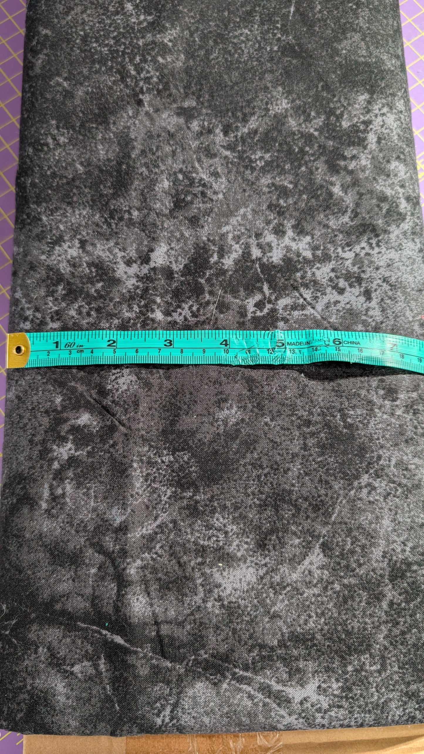 Stonehenge Dark Grey Marble Wide Back 108" / Meter