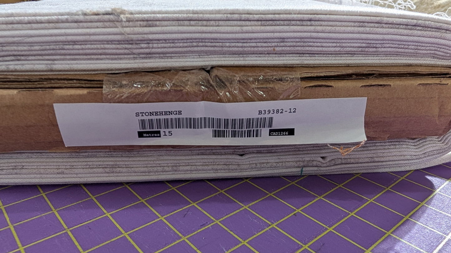 Stonehenge Light Grey Marble Wide Back 108" / Meter