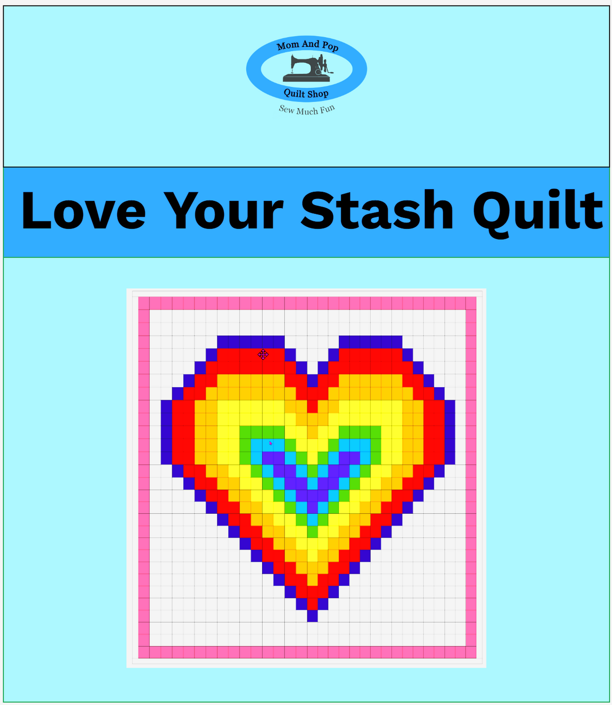 Love Your Stash quilt pattern
