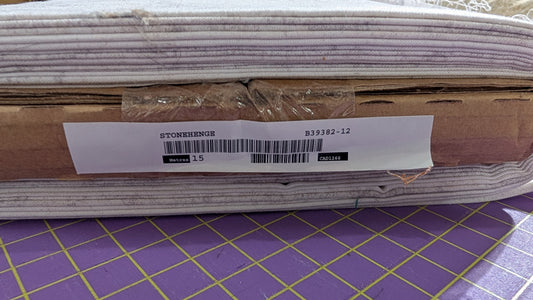 Stonehenge Light Grey Marble Wide Back 108" / Meter