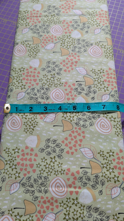 Sweet Bee Forest Friends Green / Meter